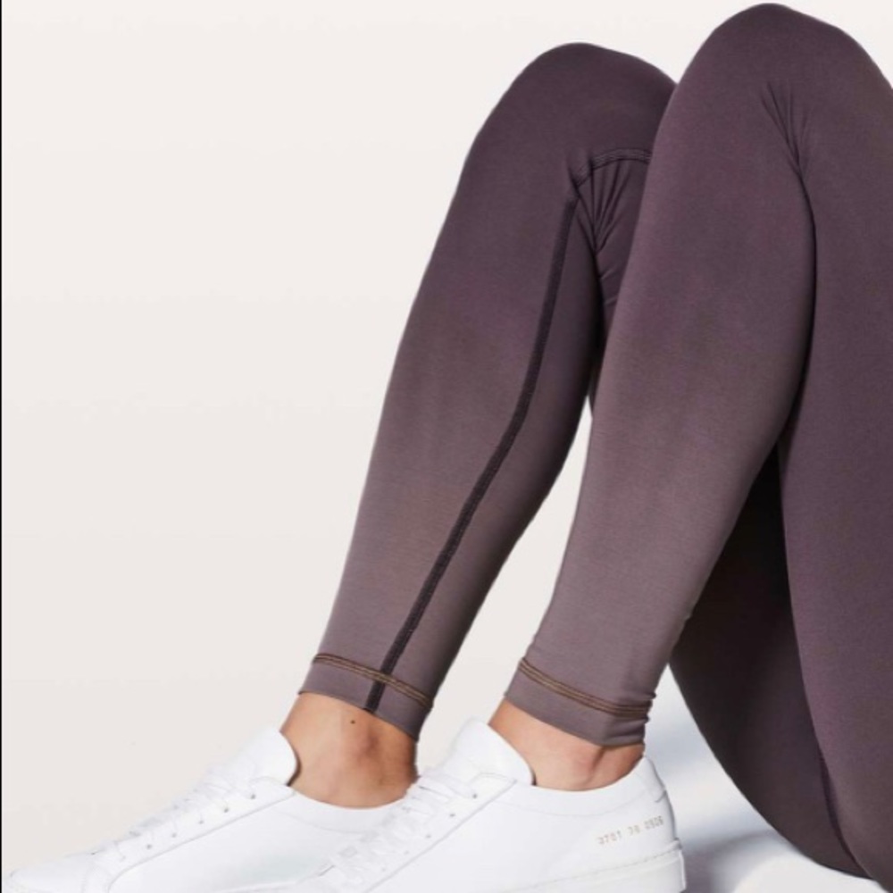 Lululemon Wunder Under Hi-Rise, Ombre Boysenberry
